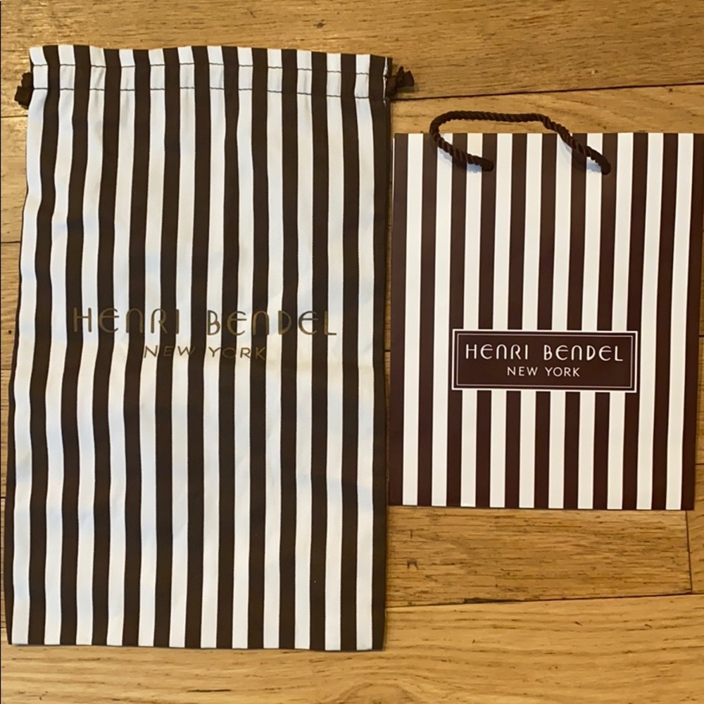 Henri Bendel New York Gift bags (2) Iconic brown